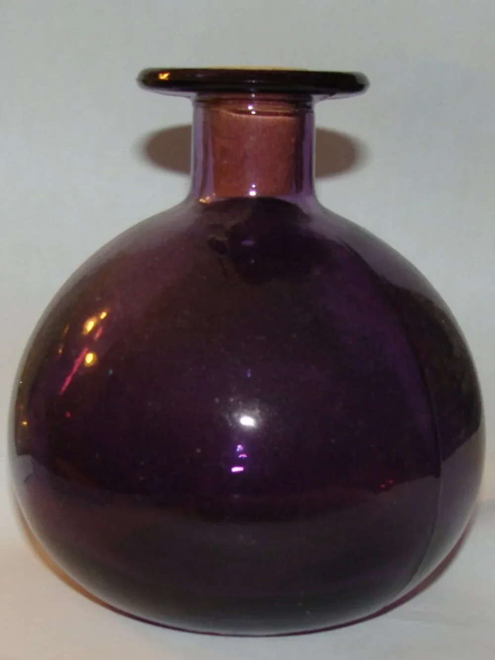Colorful Medium Sized Glass Bottles: